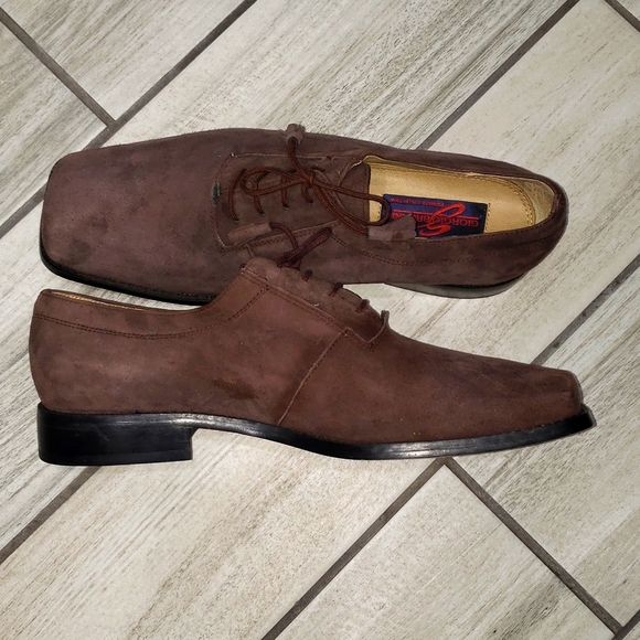 Men's Leather (Suade) uppers Dress Shoes - Picture 11 of 16